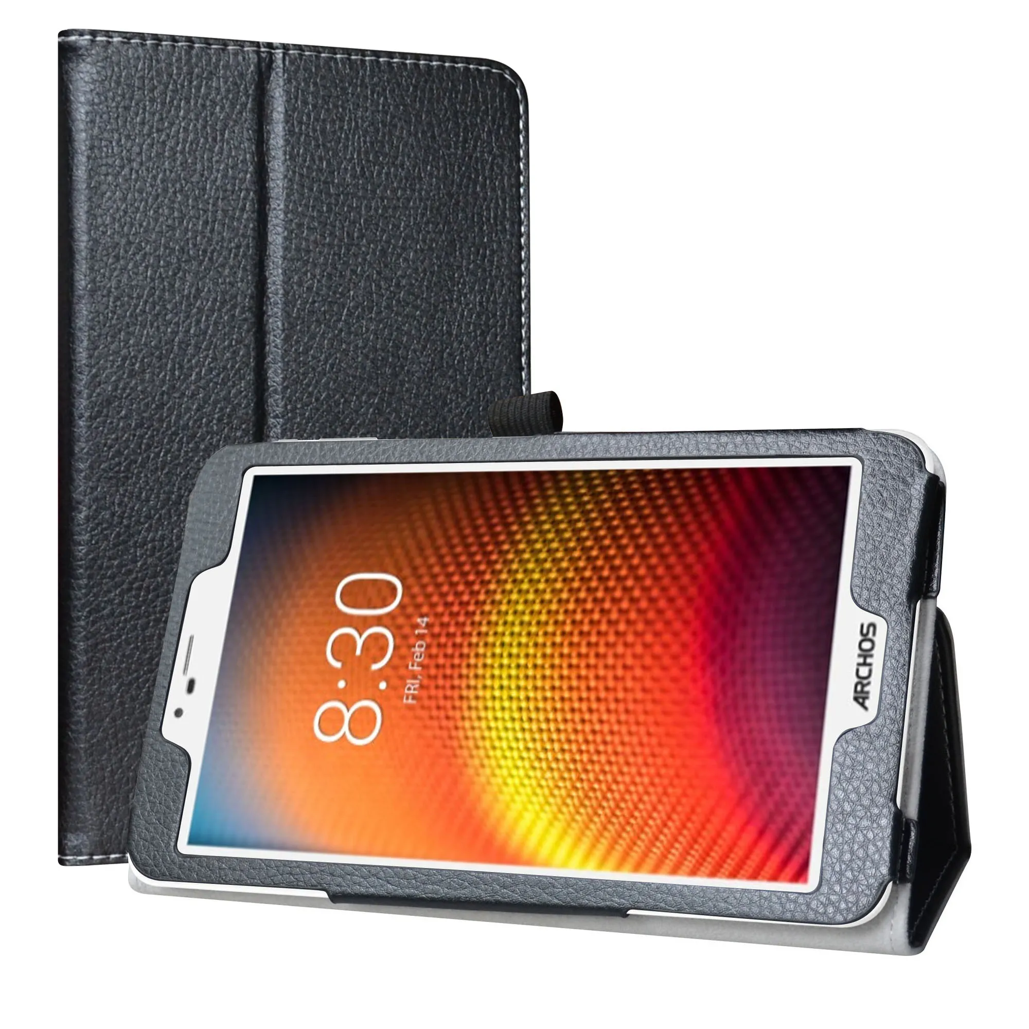 Чехол для 8," Archos Core 80 Wi-Fi планшет складной Стенд PU кожаный чехол с магнитной застежкой