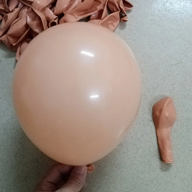 skin color latex balloons -round balloon