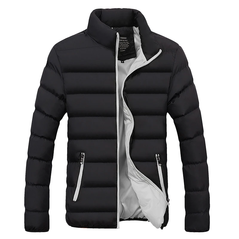 Зимняя мужская куртка-30 градусов, утолщенная теплая парка, пальто с капюшоном, мужские куртки, верхняя одежда, мужская одежда, пальто с пузырьками, Jaqueta Masculina - Цвет: LG5513-gray