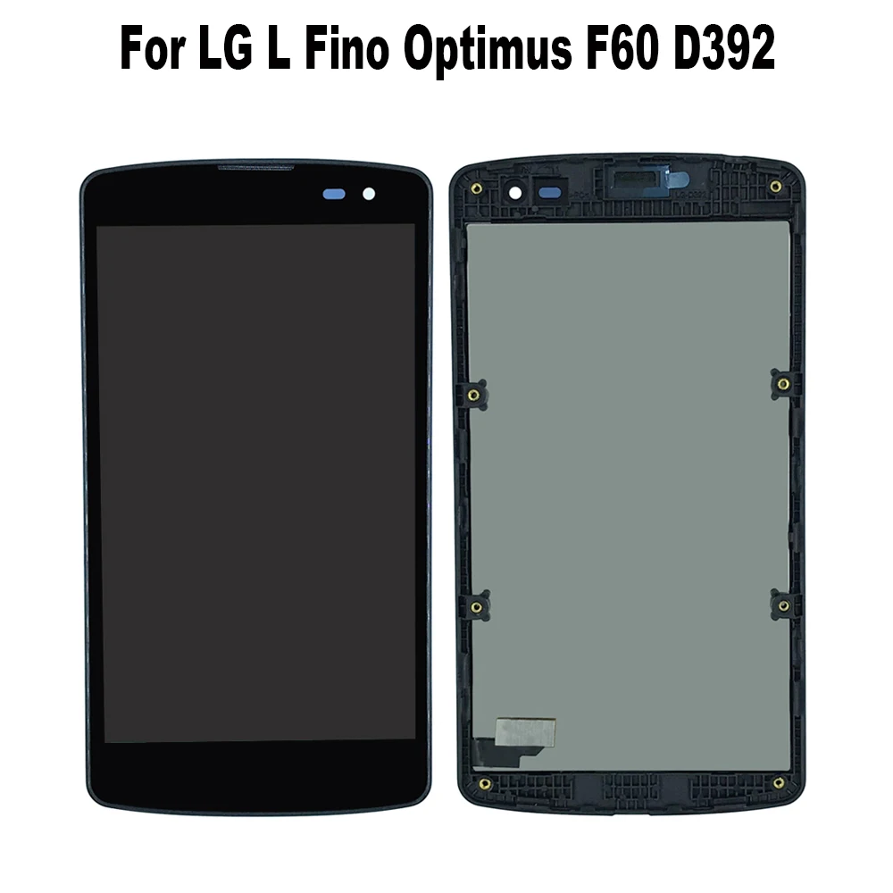 For LG L FIno D292 D290N D295 D390 F60 D290 LCD Display Screen+Touch Screen Digitizer Replacement VS810 D295F | Мобильные телефоны