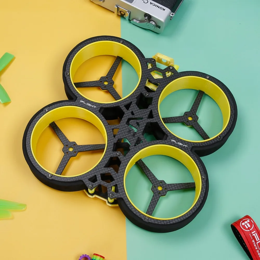 IFlight BumbleBee 142mm 3 In Dingil Mesafesi er eve CineWhoop Karbon 