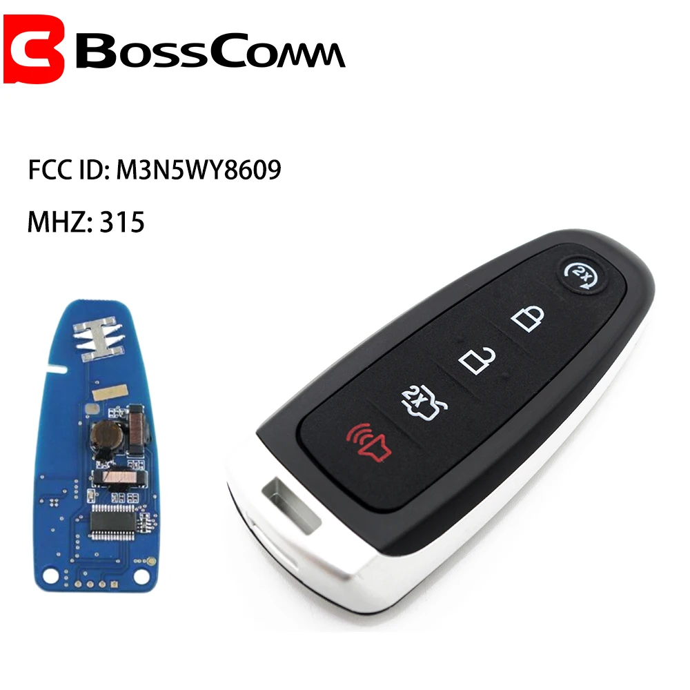 

For Ford Explorer Edge Focus Escape Taurus 2011~ 2017 Key Fob keyless Smart Proximity Keys Remotes 315MHZ