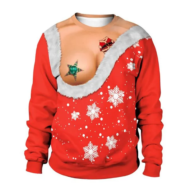 Verfijnen Broederschap Welkom Funny Santa Lelijke Kerst Trui Mannen Vrouwen Herfst Hals Holiday Party  Xmas Sweatshirt Paar Pullover Kerst Jumpers|Truien| - AliExpress