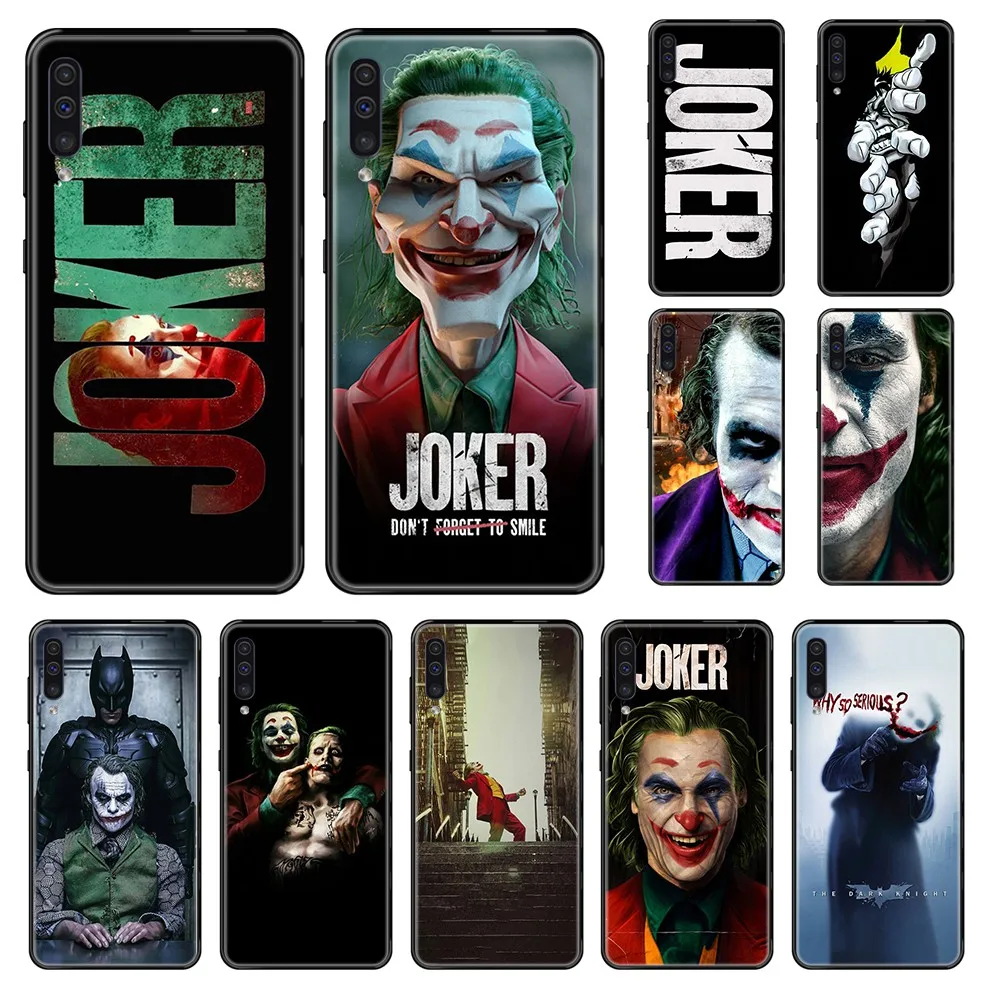 Популярный черный чехол для телефона hero Joker Harley Bad Man Marvel Samsung Galaxy A 3 5 6 7 8 20 40 50 70 71 E S