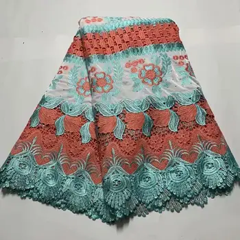 

African lace fabric 2020 high quality embroidery French jacquard velvet lace fabric, suitable for Nigerian party dress F2991