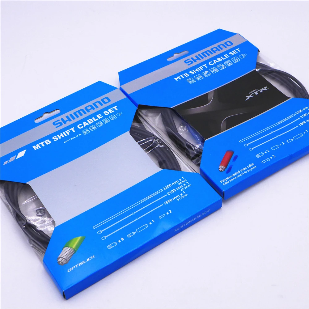Shimano Mtb Shift Cable Set Mountain Bike Sp41 Outer Casing+cable
