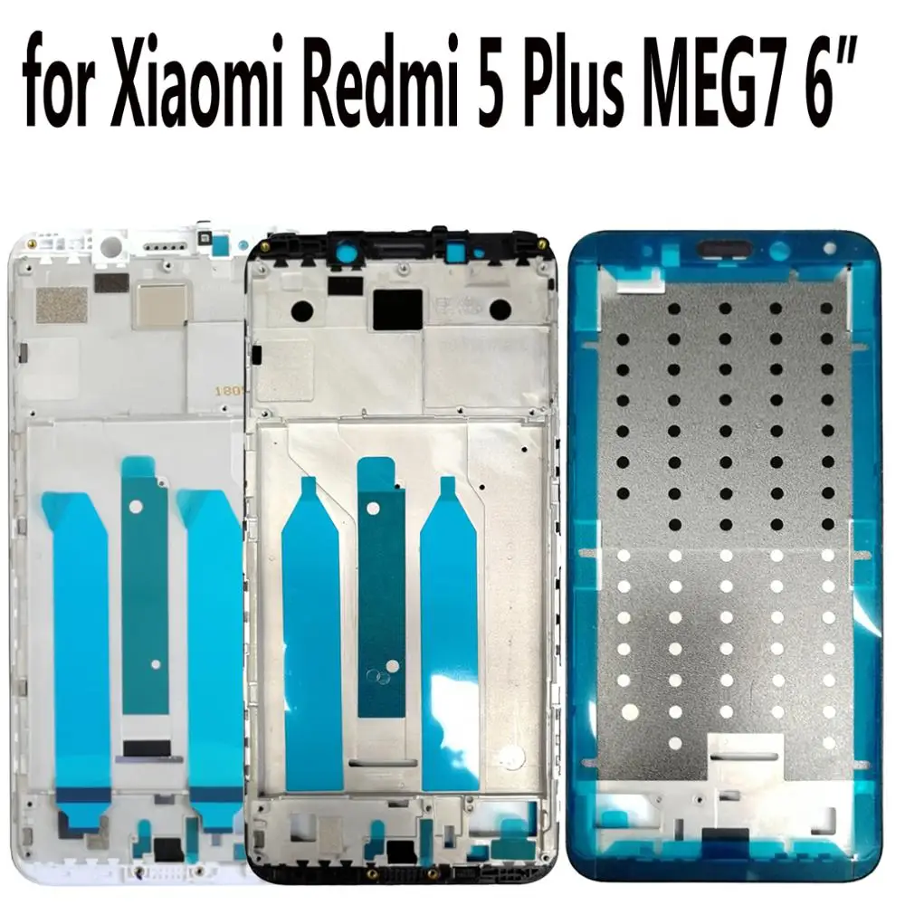 Shyueda для Xiaomi Redmi 5 Plus MEG7 глобальная версия " передний экран Корпус средней рамы с ободком