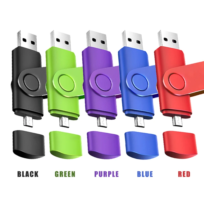 Реальная емкость Usb 2 0 OTG USB флэш накопитель для смартфонов/планшетов/ПК 16 ГБ 32 64 Гб