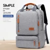 IKE MARTI Casual Men Laptop Backpack 15.6 Inch School Bag 2022 New Waterproof Oxford Girl Gray Anti-Theft Travel Woman Backpacks ► Photo 1/6