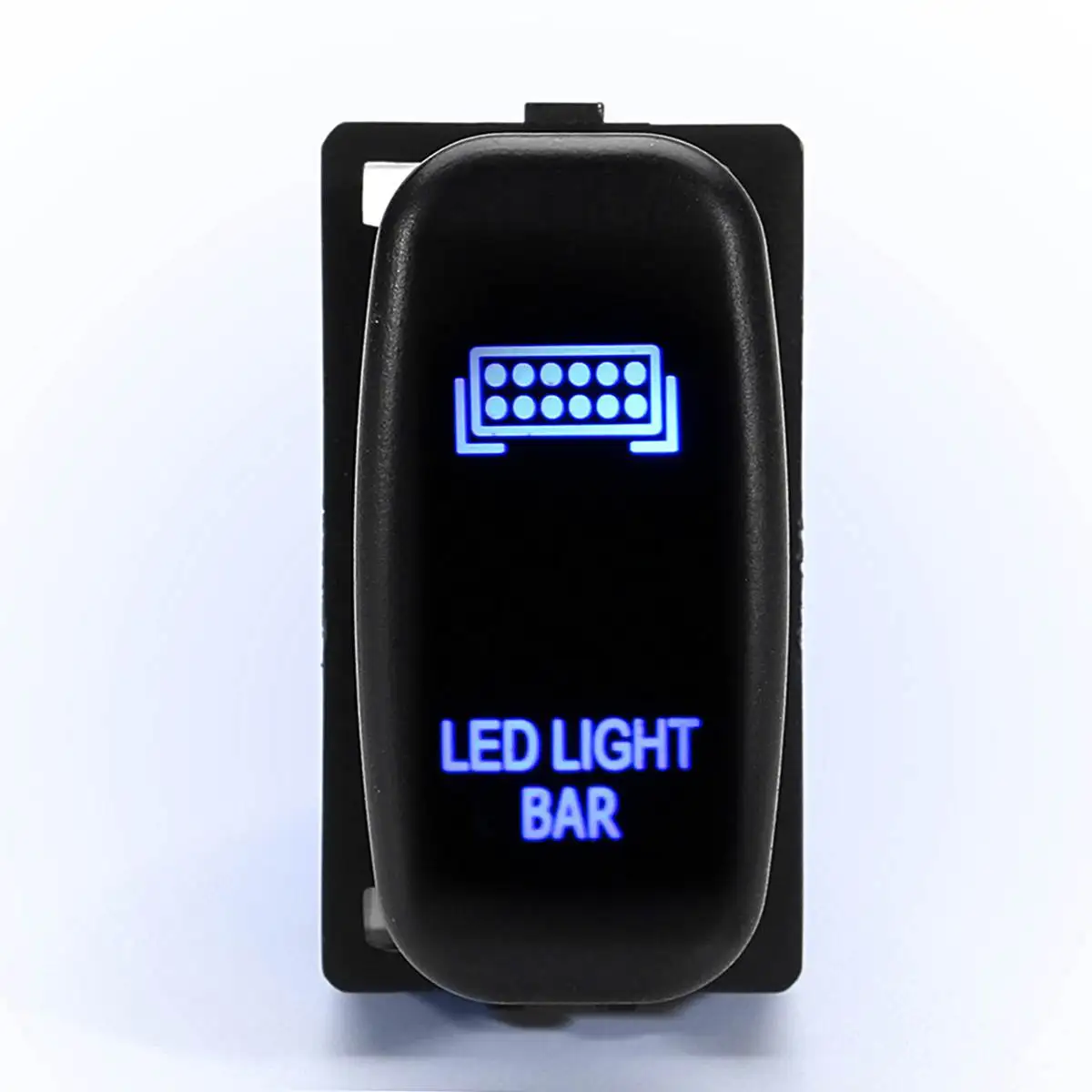 LED Light Bar 1 шт. 12 В красный/синий светодиодный световой бар точечный противотуманный задний световая кнопка включения переключатель Автомобильный светодиодный переключатель для Mitsubishi Pajero Trition envior - Цвет: LED Light Bar