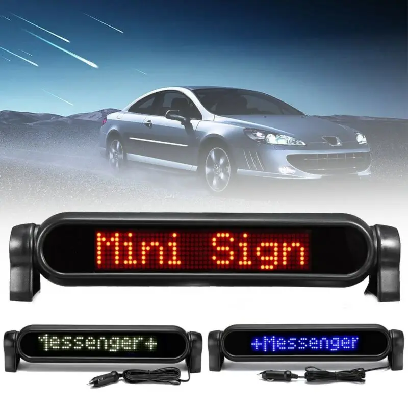 

Red White Blue LED Display Remote Control AAA Batteries Stickers With Usage Note Kit Voltage 12V Durable And Practical To Use