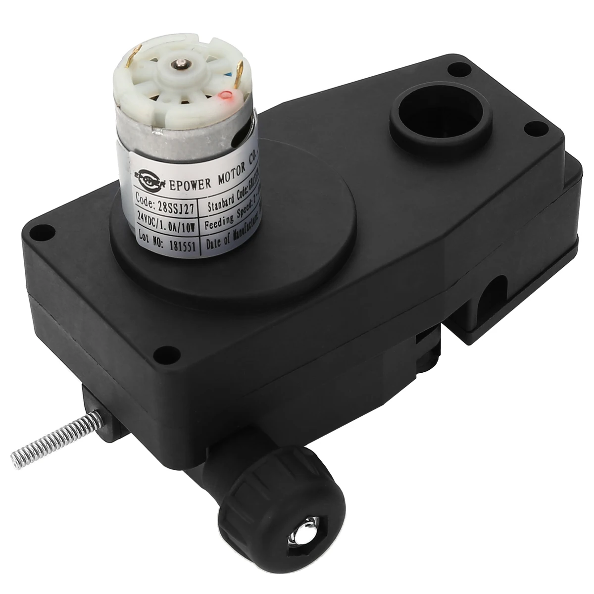 1pc Black Mig Welder Wire Feed Motor Pratical Mig Wire Motor Mig Wire Feeder DC 24V 10W