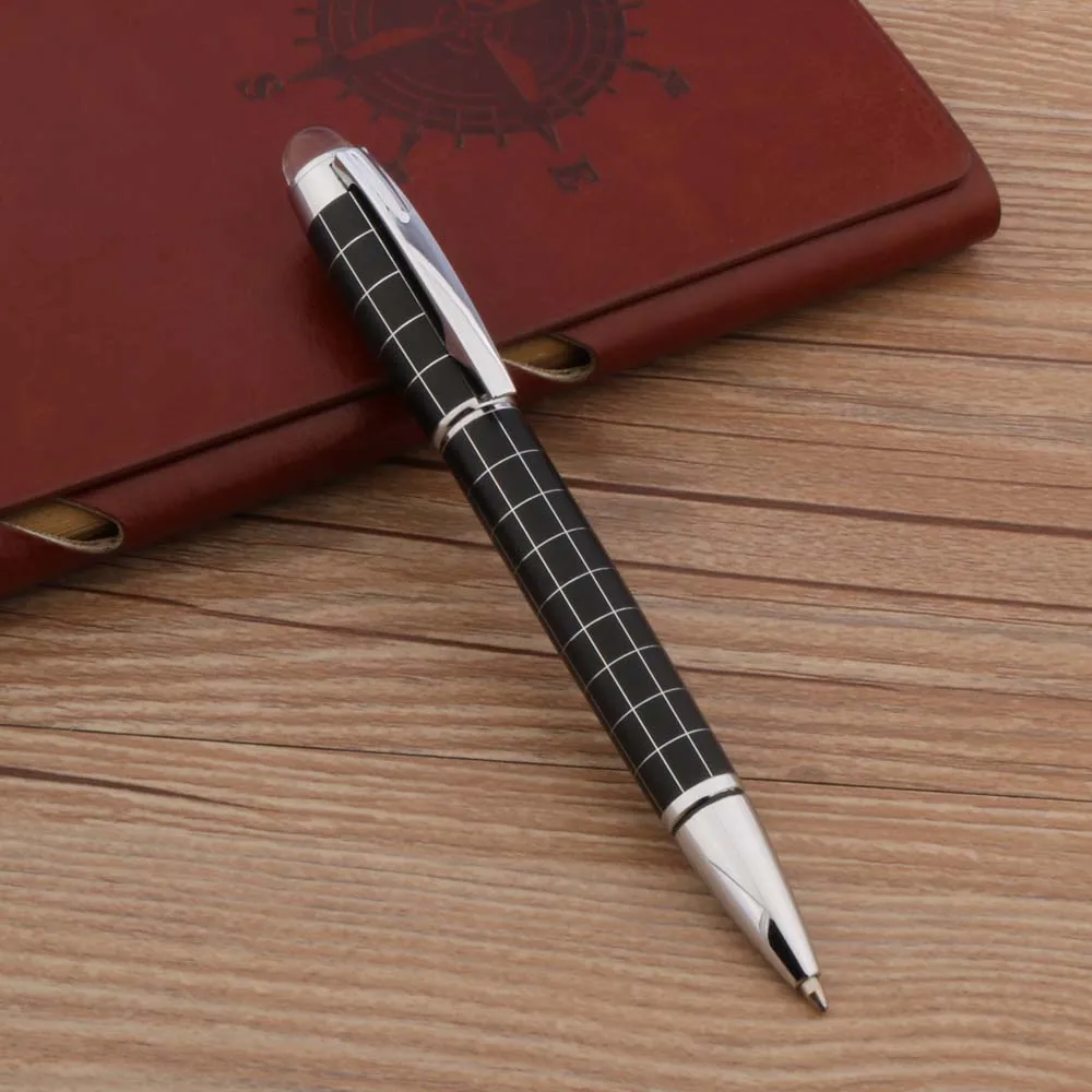 Высокое качество 79 серебряных кусок с волнистым рисунком Шариковая ручка для