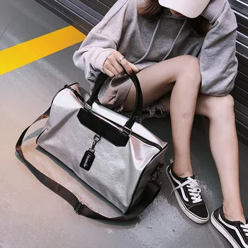 

Gym Bag 2020 New Style Pu Men And Women Portable Shoulder Bag
