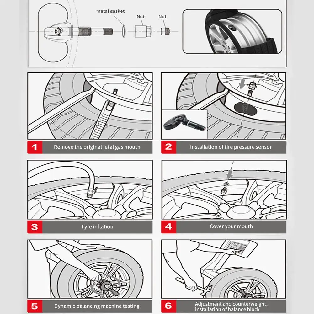 TPMS встроенные внешние датчики Солнечная зарядка автоматический Poweron Регулируемый температурный блок давления с 4 датчиками для всех режимов