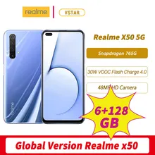 Dorigine Realme X50 5G Version Globale SmartPhone 6.57 pouces 6 GO 128 GO Snapdragon 765G Octa Core Android 10 SA/NSA NFC 