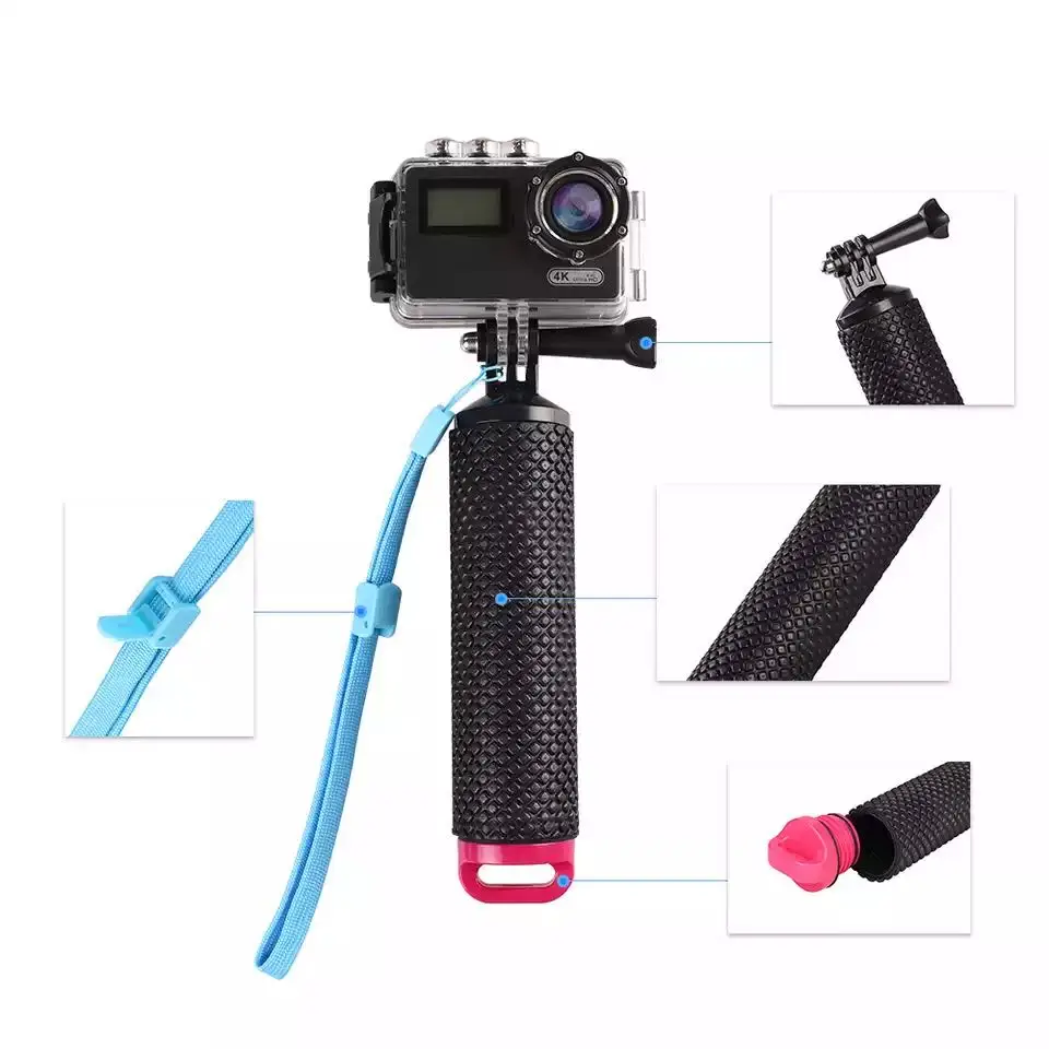 Водонепроницаемый плавающий штатив с ручкой для камеры GoPro Hero 7 6 5 4 Xiaomi Yi 4K