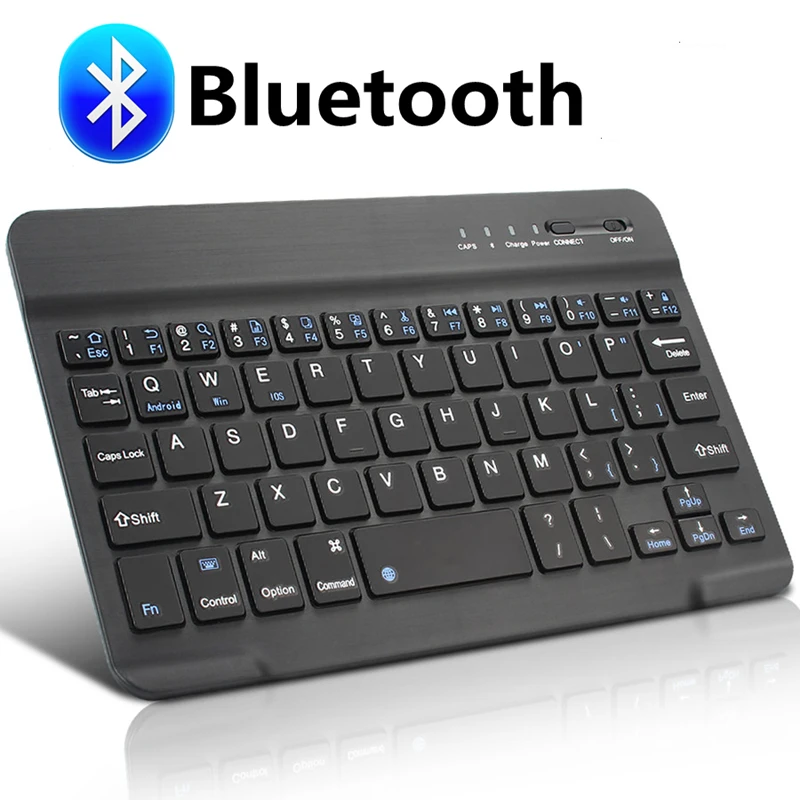 Клавиатура беспроводная с поддержкой Bluetooth и русской раскладкой|Клавиатуры| |