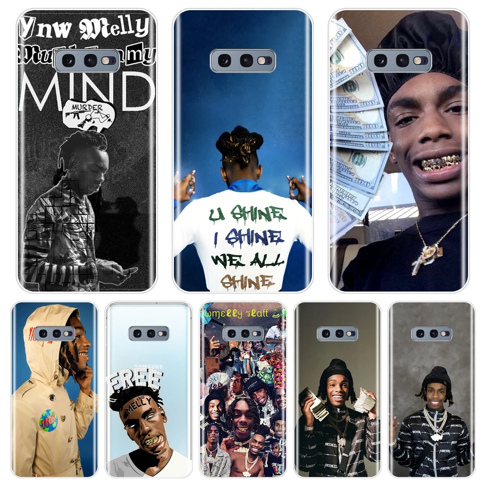 Для samsung Galaxy S10 Plus 5G 10E чехол силиконовый Ynw Melly Rapper Rap мягкая задняя крышка для Note 10