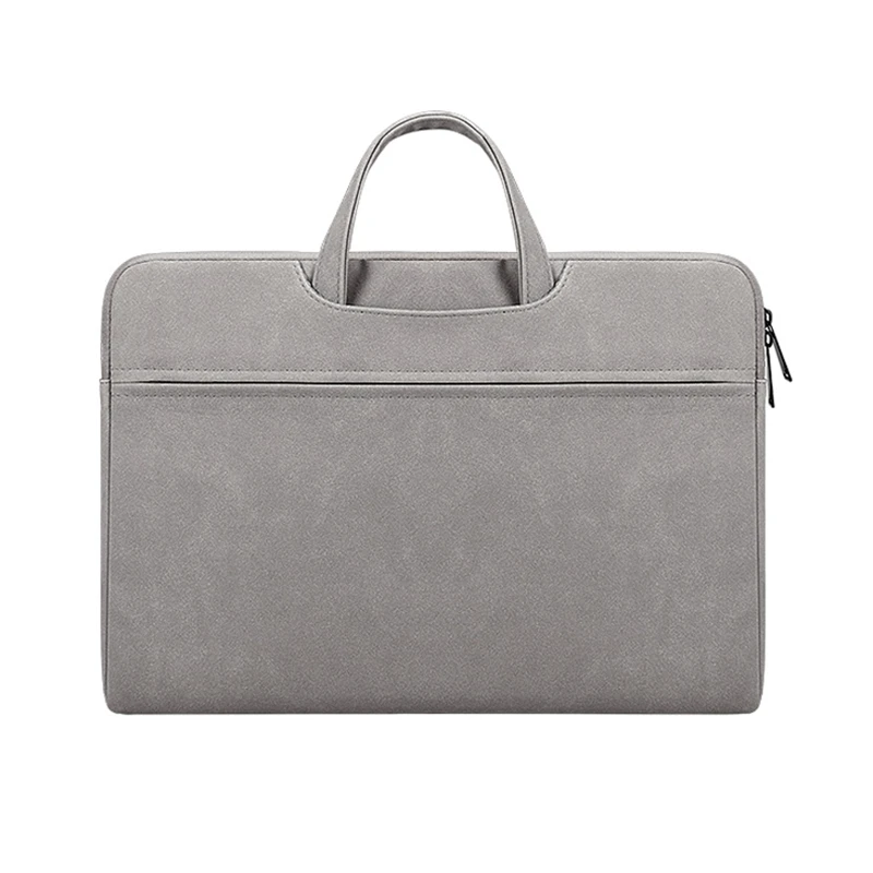 Laptop Bag Within 15.6in Laptop,Anti-scratch Shock-proof Waterproof PU Leather Handbag PC Tablet Case Cover for HP Dell Xiaomi