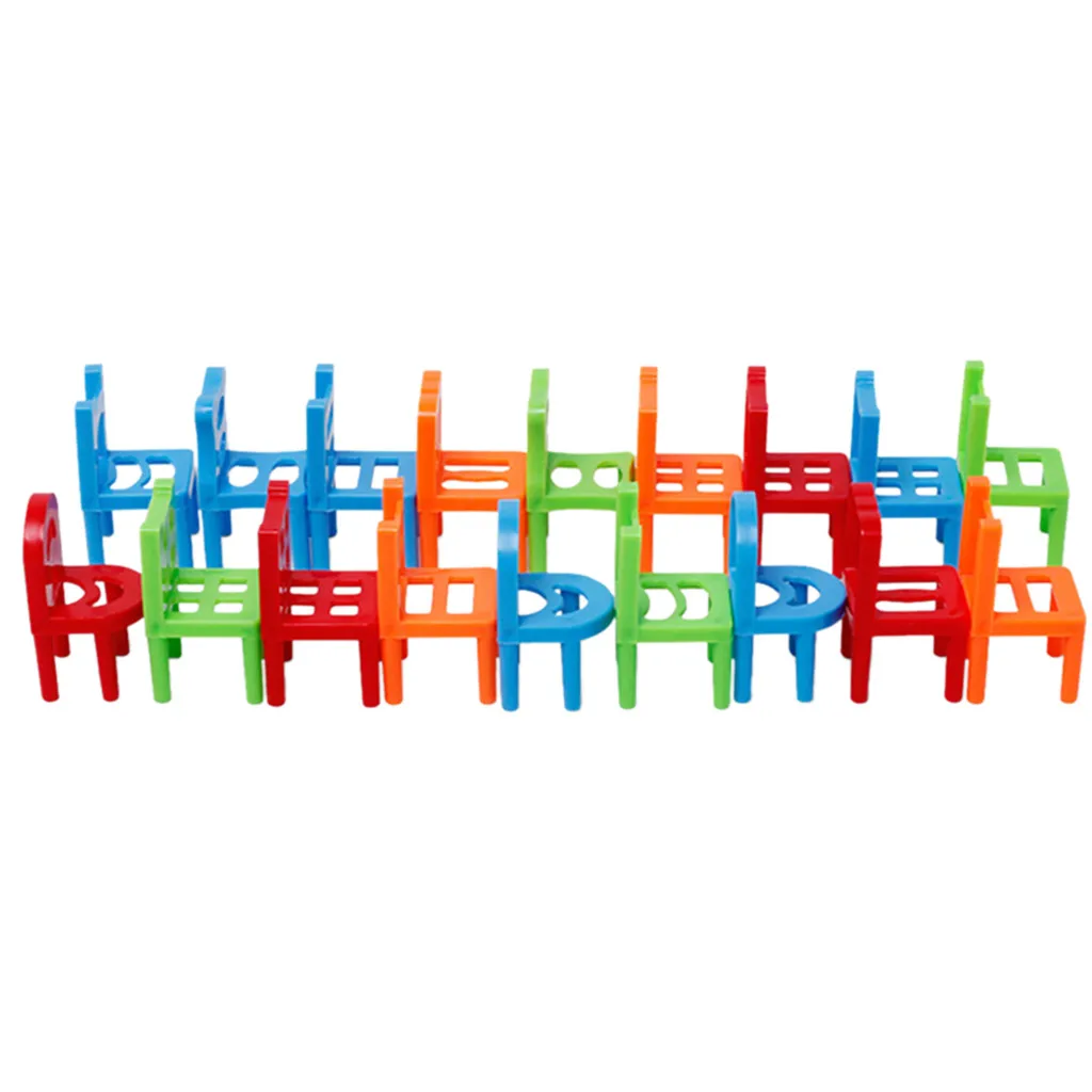 Balance Stacking Chairs Toys Family Board Game Children Educational Toy Office Game Children Early Intellectual Development Toy