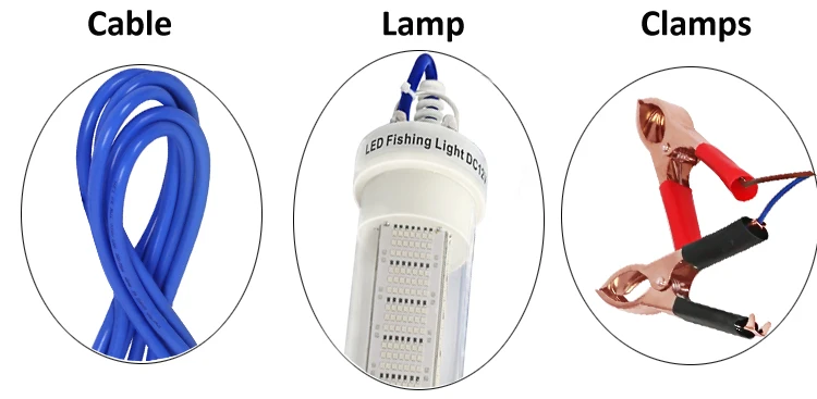 250W светодиодный рыболовный светильник снасти для ловли окуня 12V лампа для подводного плавания