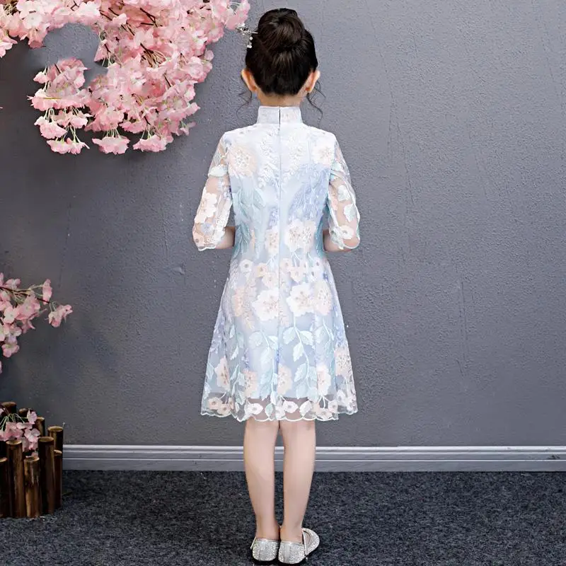Платье для мамы и дочки, Cheongsam для мамы и дочки,, вечерние платья-двойки для мамы и дочки, одежда для всей семьи, Qipao J310