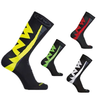 

New Winter Socks Cycling Socks Men Wearproof Compression Socks
