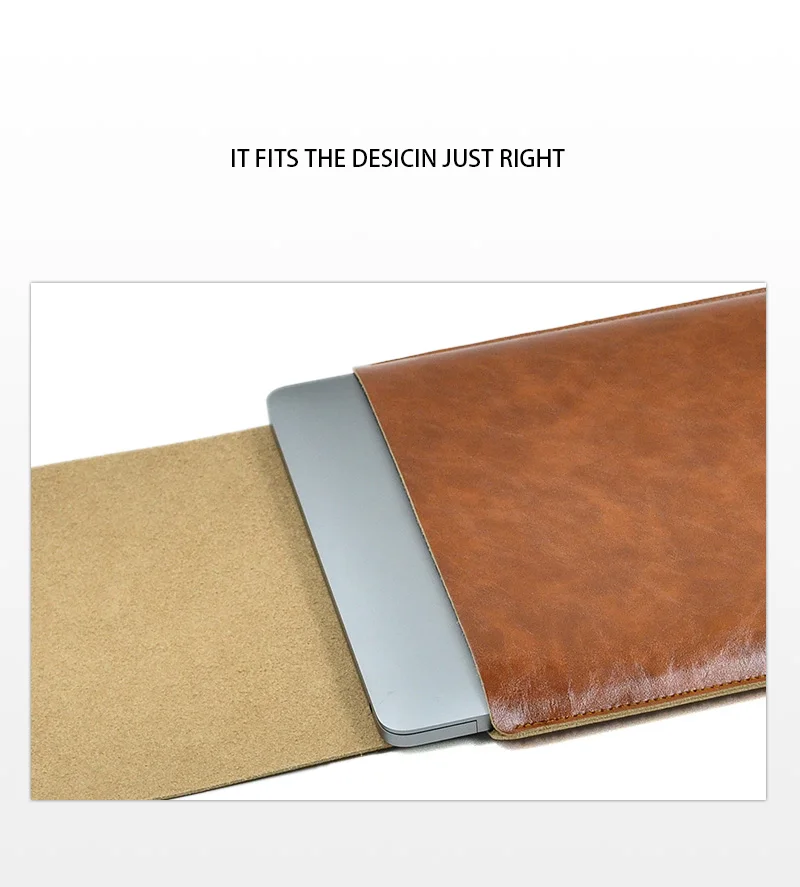 combinação terno bolsa para portátil caso luva de couro microfibra para macbook pro retina ar ultra fino saco do computador