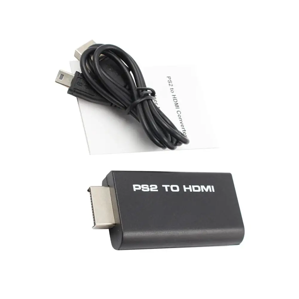 Портативный Аудио-и видеоконвертер для PS2 в HDMI-совместимый адаптер AV кабель SONY
