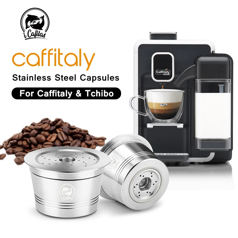 Caffitaly Reusable Stainless Steel Capsule Caffitaly Reusable Coffee Capsules Coffee Filters