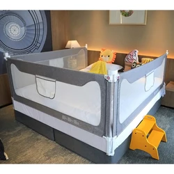 Barrière de lit pour bébé de 1.2 à 2.2m, garde corps de sécurité pour enfants 