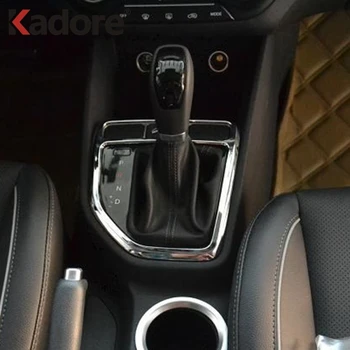 

For Hyundai Cantus Creta ix25 2014-2019 Chrome AT Gear Shift Panel Cover Car Decoration Trim Interior Accessories Car Styling