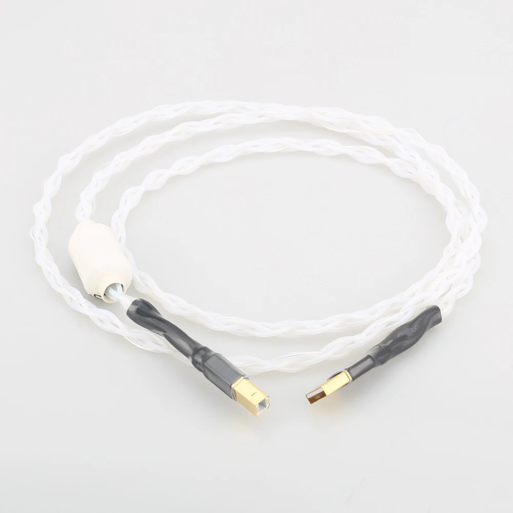 Декодер Hi Fi линейный серебристый 1 м|usb hifi cable|hifi cablecable 1m |