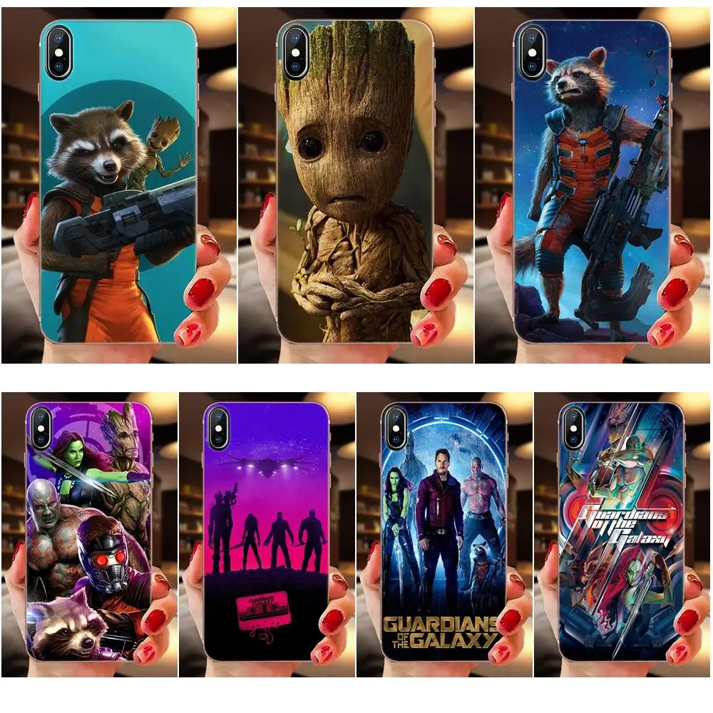 Мягкий чехол для HTC Desire 530 626 628 630 816 820 830 One A9 M7 M8 M9 M10 E9 U11 U12 Life Plus Guardians Of The Galaxy Design |