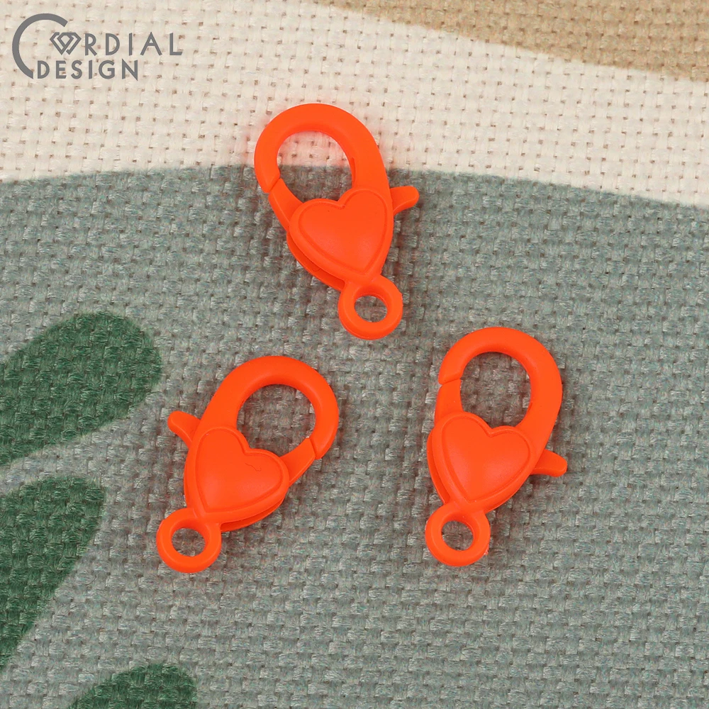 Cordial Design 20Pcs Acrylic Lobster Clasp/DIY Making/Jewelry Findings & Components/Hand Made/Clasps & Hooks/Jewelry Accessories - cordial