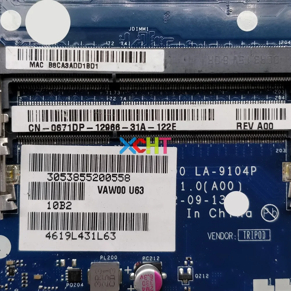 for Dell Inspiron 15R-3521 5521 CN-0671DP 0671DP