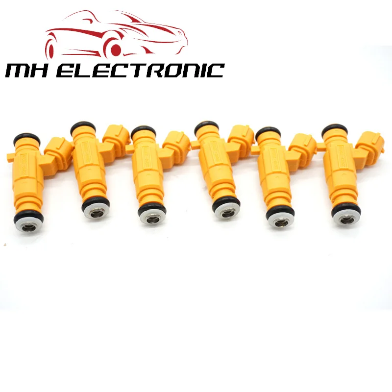 MH Электронная 6 шт./лот Форсунка топливной форсунки 35310-2B020 353102B020 для hyundai i20 i30 Kia RIO Venga 1,4 1,6 G4FG