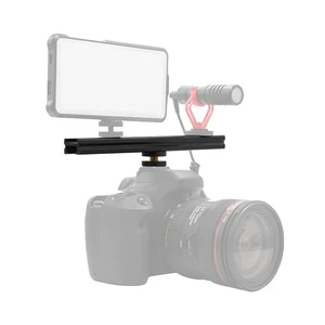 Image 2 - Guida di prolunga per slitta fredda per fotocamera barra di supporto per videocamera portatile elementi di trasporto per microfono con luce Video sulla videocamera