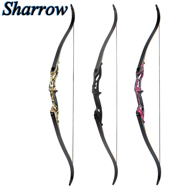  US $65.93 American Hunting Recurve 50lbs 56inch Archery Longbow Advanced Limbs Lightweight High 