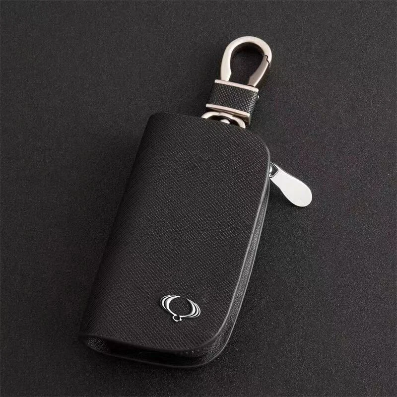 

For Ssangyong Rexton Korando Actyon New Chairman Hyoyu Toling Road Di Tivira zipper bag mini waist trailer Car key cover