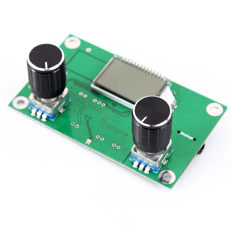 Wireless FM Radio Receiver Module 87.0MHz-108.0MHz Frequency Modulation DIY Digital Radio Receiver Board LCD Display 3V-5V