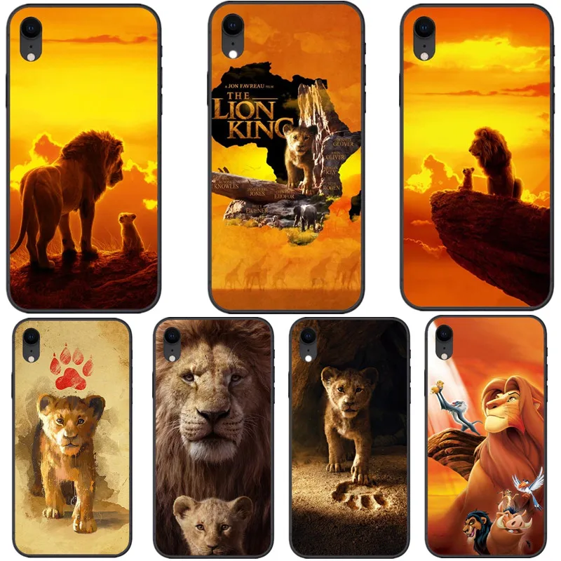 

The Lion King 2019 Simba TPU Soft Silicone Phone Case Cover for Apple iPhone 8 7 6 6S Plus X XS MAX 5 5S SE XR Cover Coque Capa