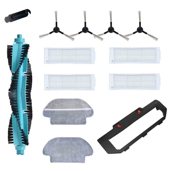 

Top Deals Mop Cloth Rag HEPA Filter Roller Brush for Xiaomi Viomi V2 PRO Filter V-RVCLM21B Mijia STYJ02YM Spare Parts