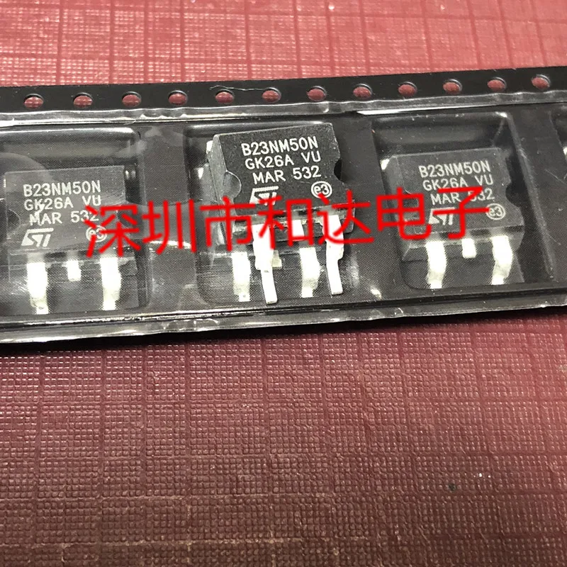 5 шт. B23NM50N STB23NM50N-263 550V 17A