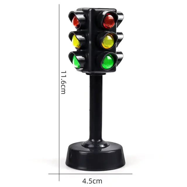 Children's Gifts Early Education Simulation Mini Children's Toys Traffic Lights Traffic Light Plastic Model Signal Lamp 5