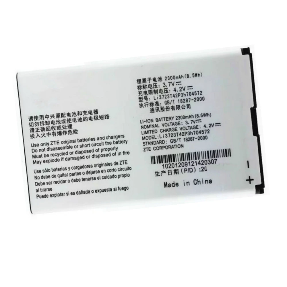 Li3723t42p3h704572 Original Battery 2300mah For Zte Mtc 833f 831ft 4g