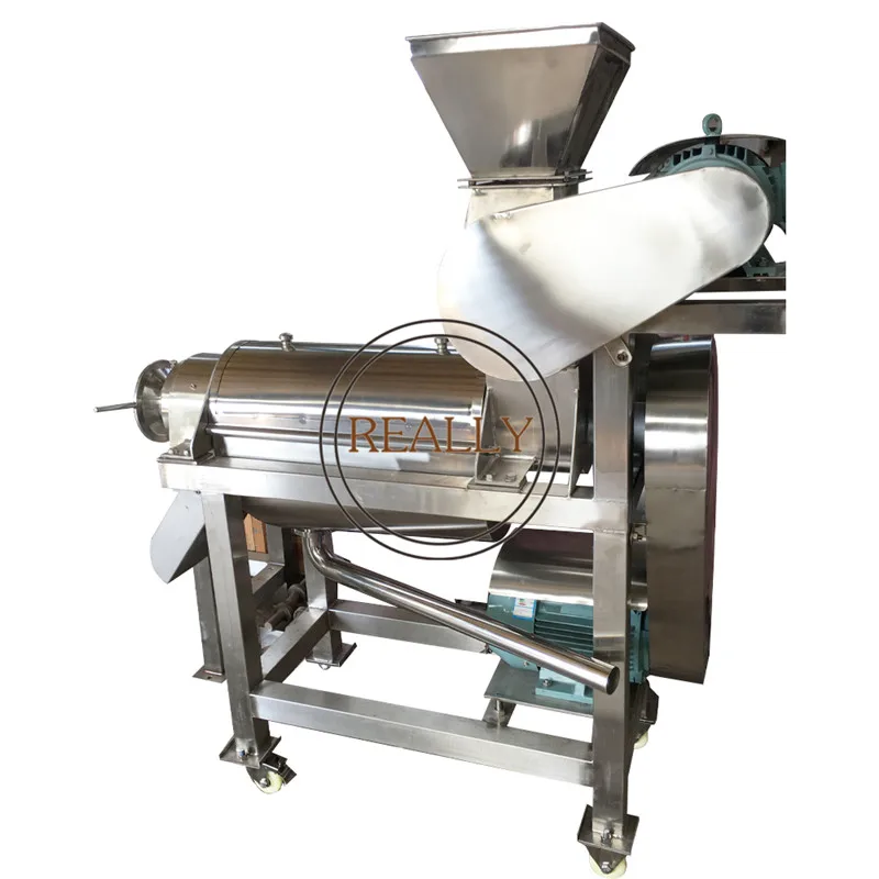 

Commercial Apple Spiral Crusher Juicer Extractor Fruits Production Line Processing Machine with Wheels Cold Press for Orange