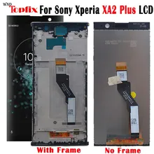 Écran tactile LCD de remplacement, 6.0 pouces, avec châssis, pour Sony Xperia XA2 Plus H4413=