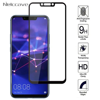 

100 Pieces Full Coverage Protective 9H Tempered Glass For Huawei Mate 20 Lite 10 Pro 9 P Smar Plus 2019 HD Screen Protector Film